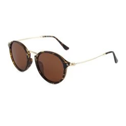 Round Classic Metal Sunglasses