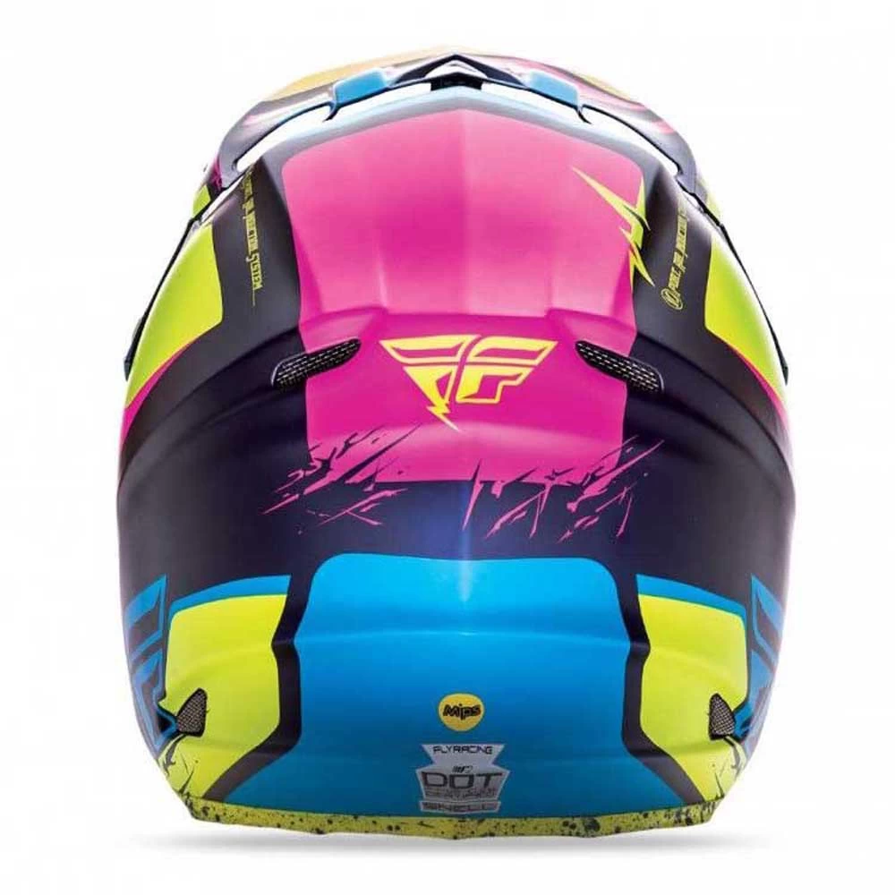 Fly Racing F2 Carbon MIPS Retrospec 2017 Motocross Helmet 6 Fly Racing F2 Carbon MIPS Retrospec 2017 Motocross Helmet - Image 4