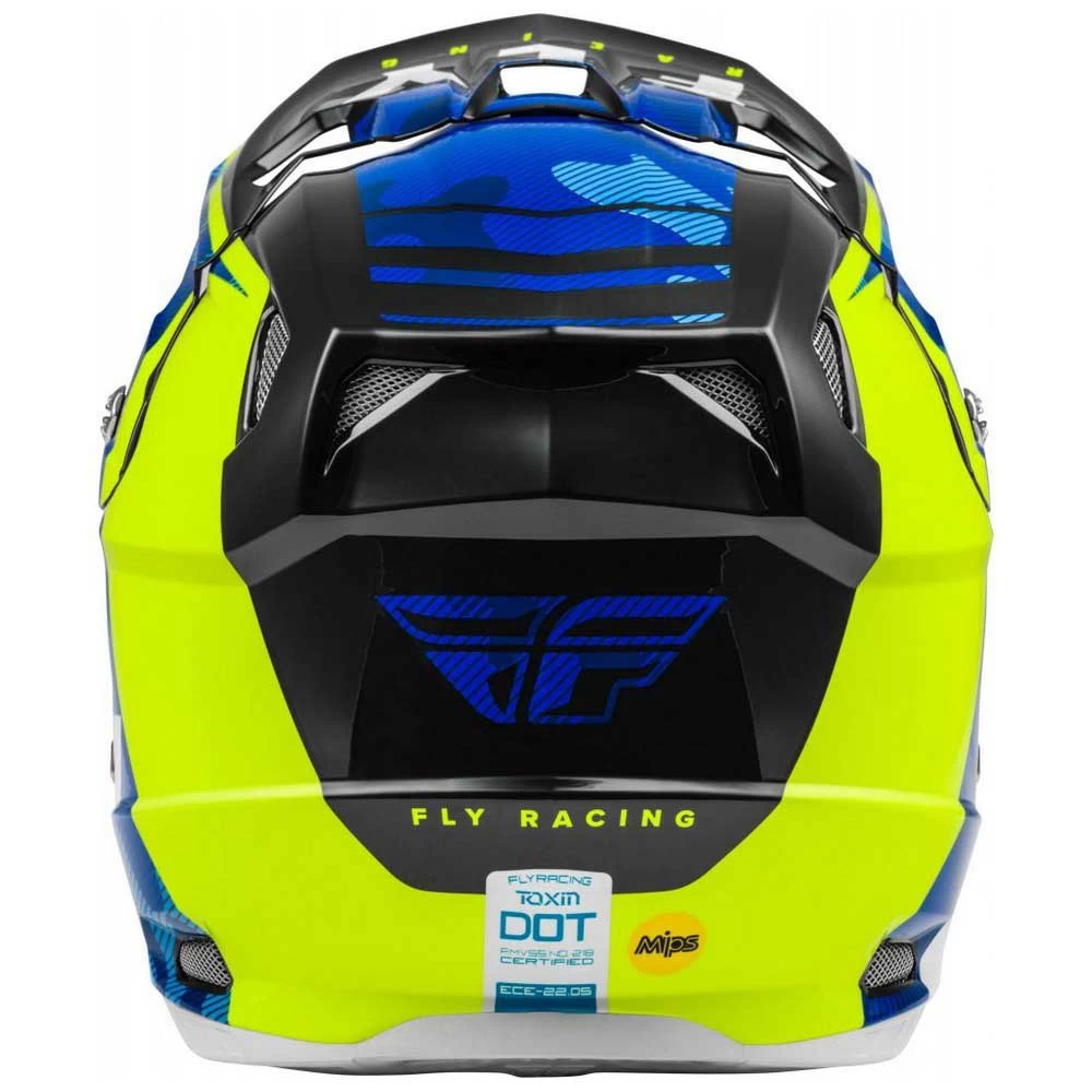Fly Racing Toxin Transfer 2021 Motocross Helmet Youth 6 Fly Racing Toxin Transfer 2021 Motocross Helmet Youth - Image 4