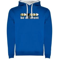 Be Different Bike Two-Colour Hoodie