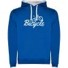 Bicycle Two-Colour Hoodie 2 Bicycle Two-Colour Hoodie -Cycling clothing store kruskis bicycle two colour hoodie