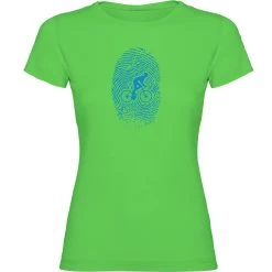 Biker Fingerprint Short Sleeve T-Shirt