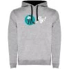 Fly Two-Colour Hoodie -Cycling clothing store kruskis fly two colour hoodie