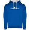 MTB Heartbeat Two-Colour Hoodie -Cycling clothing store kruskis mtb heartbeat two colour hoodie