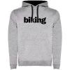 Word Biking Two-Colour Hoodie -Cycling clothing store kruskis word biking two colour hoodie