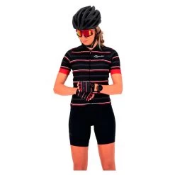 Rogelli Stripe Short Gloves -Cycling clothing store rogelli stripe short gloves 2