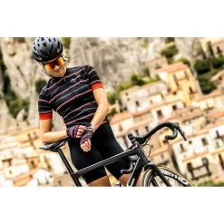 Rogelli Stripe Short Gloves -Cycling clothing store rogelli stripe short gloves 4
