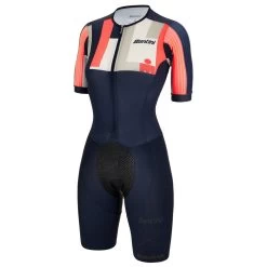 Santini Aahonoui Short Sleeve Trisuit -Cycling clothing store santini aahonoui short sleeve trisuit 2