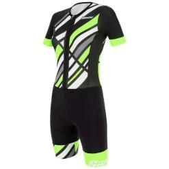 Santini Redux Raggio Short Sleeve Trisuit -Cycling clothing store santini redux raggio short sleeve trisuit 2