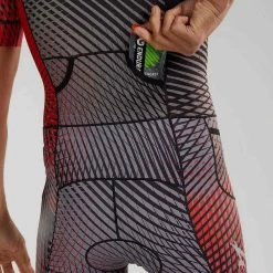 ZOOT Ltd Tri Aero Full Zip Plus Short Sleeve Trisuit -Cycling clothing store zoot ltd tri aero full zip plus short sleeve trisuit 12