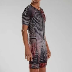 ZOOT Ltd Tri Aero Full Zip Plus Short Sleeve Trisuit -Cycling clothing store zoot ltd tri aero full zip plus short sleeve trisuit 3