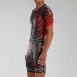 ZOOT Ltd Tri Aero Full Zip Plus Short Sleeve Trisuit -Cycling clothing store zoot ltd tri aero full zip plus short sleeve trisuit 4