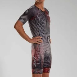 ZOOT Ltd Tri Aero Full Zip Plus Short Sleeve Trisuit -Cycling clothing store zoot ltd tri aero full zip plus short sleeve trisuit 5